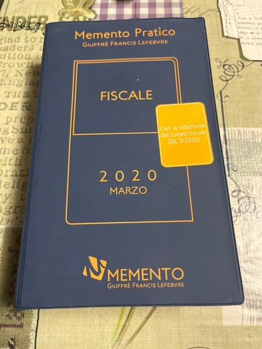 Memento pratico fiscale 2020