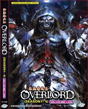 Overlord Season 1-4 Vol.1-52 End(English) + OVA(Japanese) Anime DVD Box Set
