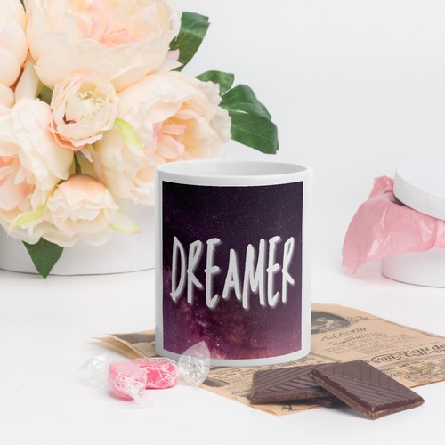 Dreamer ceramic coffee mug - dreamer,,