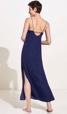 Maxi abito blu Oysho Slinky