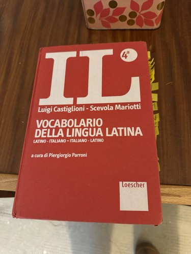 Vocabolario latino - , il