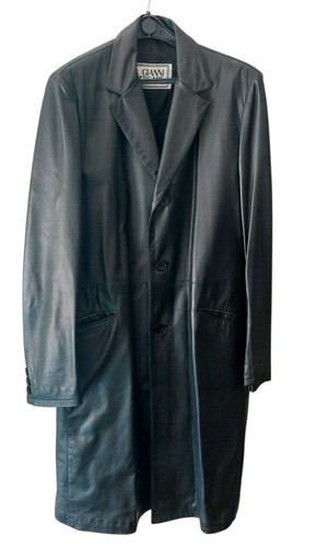 Cappotto pelle uomo versace - cappotto,