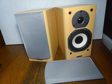 Tannoy Mercury MX1 diffusori da scaffale acero chiaro hifi separati TESTATI + GARANZIA