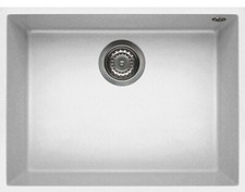 ELLECI Lavello 1 Vasca, Linea Quadra 110 Sottotop, Installazione Sottotop, 58 cm