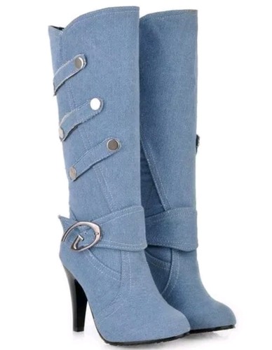 Stivali donna jeans - stivali,