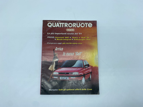 Rivista quattroruote annata - rivista,