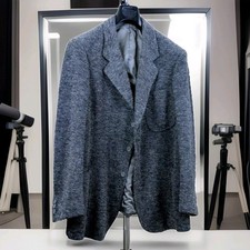 PRODOTTO SARTORIALE Giacca Uomo BOUCLE Lana/Cashmere Colore Grigio 3 Bottoni