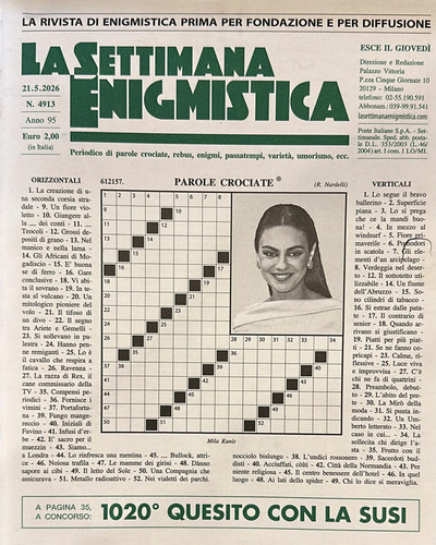 Settimana enigmistica - settimana,