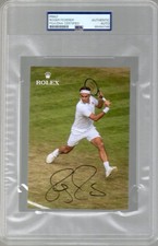 ROGER FEDERER FOTO FIRMATA 4x6