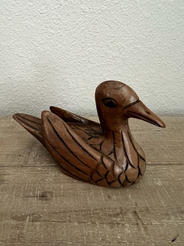 Statuina vintage legno - statuina,