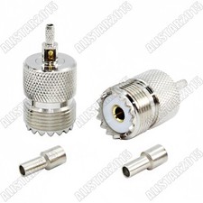 1x Connettore RF a crimpare