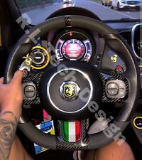 Coppia Paddle leve Shift Abarth 500/595/695 Carbonio/Alutex Gear MTA