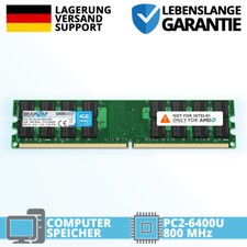 4 GB RAM DDR2 PC2-6400U 2Rx16