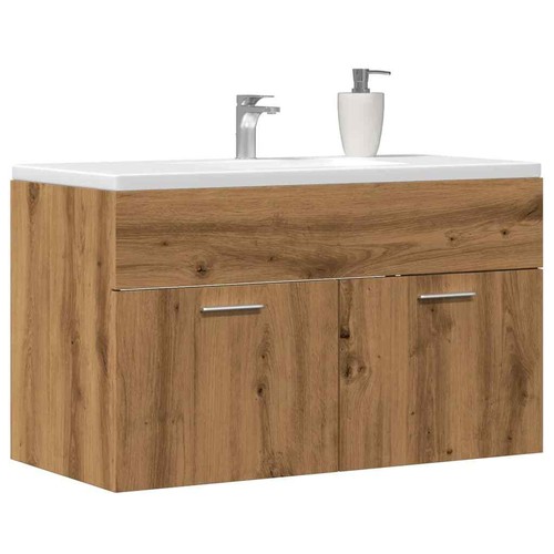 Mobile lavabo bagno rovere - lavabo,
