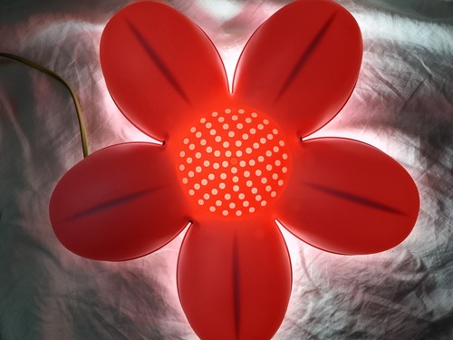 Lampada forma fiore rosa ikea - forma,