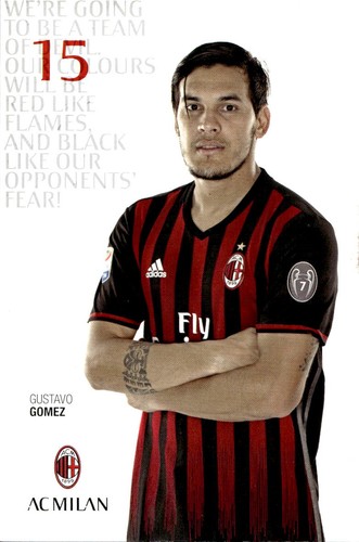 Cartolina postcard calcio - postcard, ac