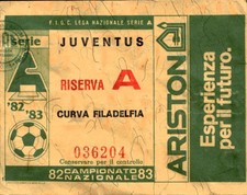 Biglietto stadio Juventus