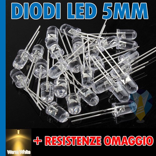 100 diodi led - 100, mm