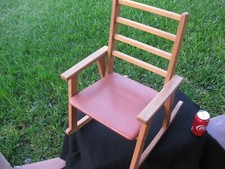 Sedia dondolo vintage metà - dondolo,