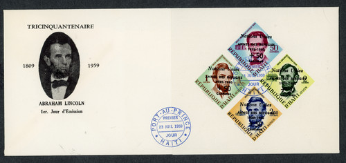 Haiti 1959 abraham lincoln - haiti,
