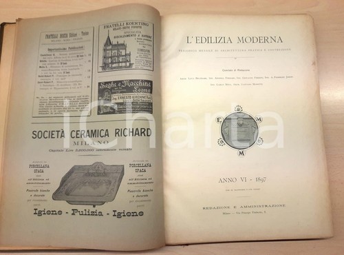 1897 edilizia moderna - l'edilizia,