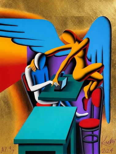 Mark kostabi fine - art, giclèe