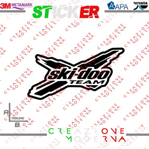 Adesivo sticker logo skidoo - sticker,