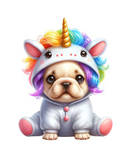 Adesivo auto 9 x 9 cm cane in