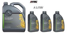 8 LITRI OLIO MOTORE ORIGINALE MERCEDES BENZ 5W30 - MB 229.52 ACEA C3