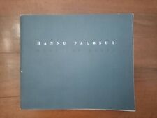 HANNO PALOSUO - QUEL CHE RESTA - Maniero - MONOGRAFIE ARTE CONTEMPORANEA 1999