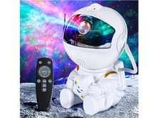 Proiettore Cielo Stellato Astronauta Luci Nebulosa Regolabili Bambini Relax