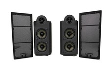 Nakamichi Soundspace 8 Mini Altoparlanti Satellitari 2Ω 10W Coppia Nero Testato