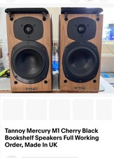 Tannoy Mercury M1 diffusori da scaffale in ciliegio