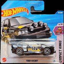 Hot Wheels Ford Escort COSWORTH Rally BLACK NUOVO! 2025