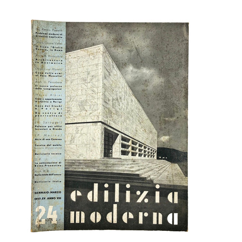 Edilizia moderna 1937 - moderna,