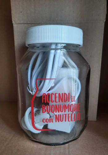 Vasetto nutella lampada - vasetto,