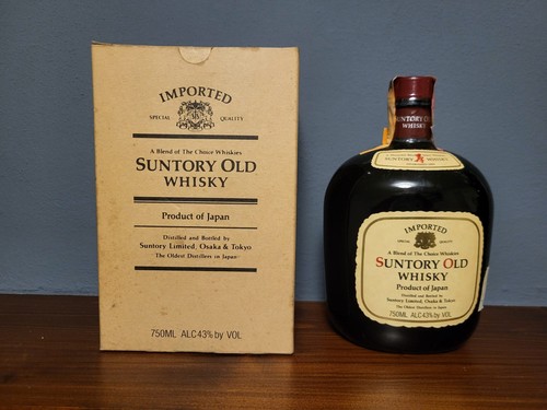 Antica bottiglia suntory old - bottiglia,