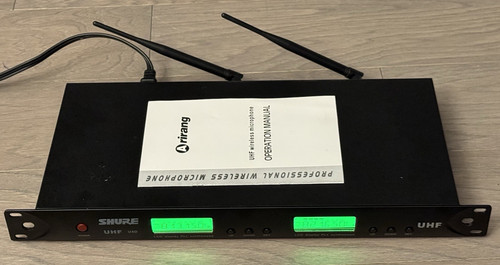 Shure u4d ricevitore - shure,