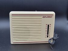 DIPLOMAT AM/FM #15023 portatile tascabile radio a transistor vintage retrò nostalgica