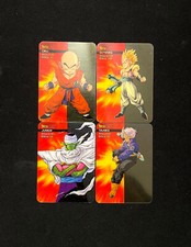 Lotto 4 Lamincards Dragon ball Z Promo Derby Blue