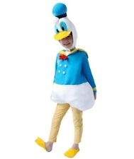 COSTUME PAPERINO DONALD DUCK VESTITO INDUMENTO DISNEY VARIE MISURE Per Bambini 