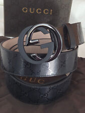 Autentica cintura Gucci nera