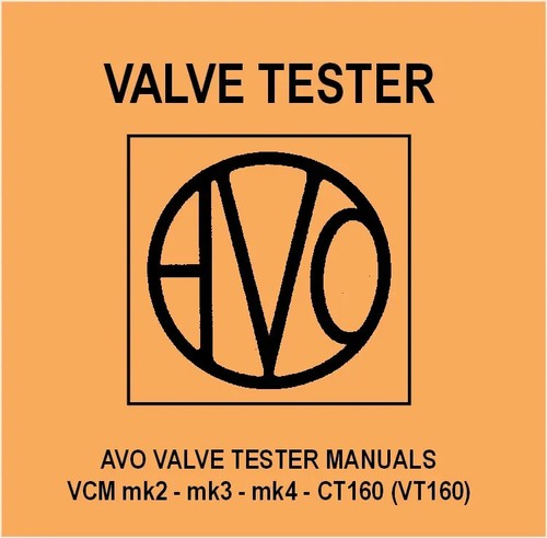 Manuale tester tubi valvole