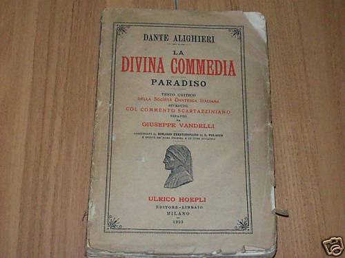 Divina commedia paradiso - commedia,