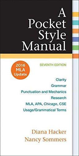 Pocket style manual 2016 - a,