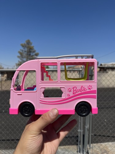 Barbie rosa pet camper van - barbie,