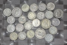 Lotto di Monete Svizzere Franchi in Argento Silver Peso Totale 68,70 Grammi