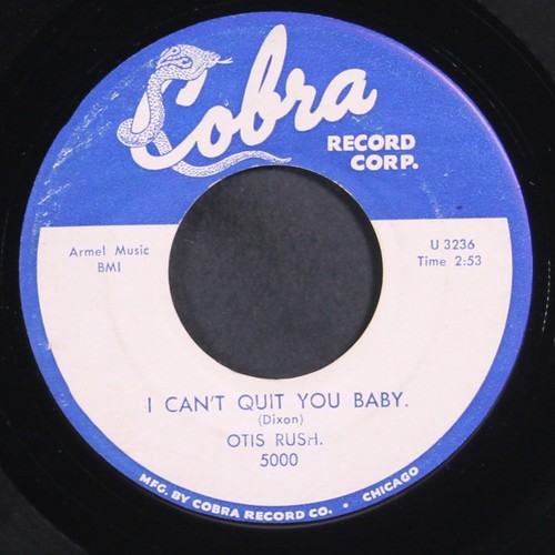 Otis rush can quit - can't,