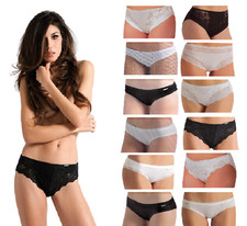 6 Slip donna in misto cotone