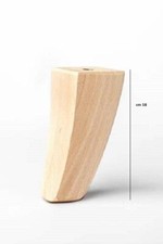 Piedino sciabola in legno per